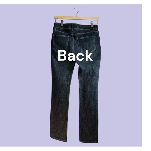 Zara Woman Jeans Dark Denim NWOT Bootleg Size 6 - Picture 3 of 10